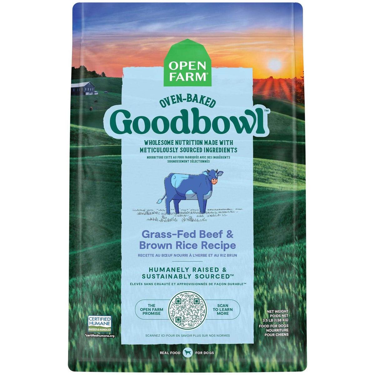 Grass Fed Beef Brown Rice Recipe Dog Food K282992