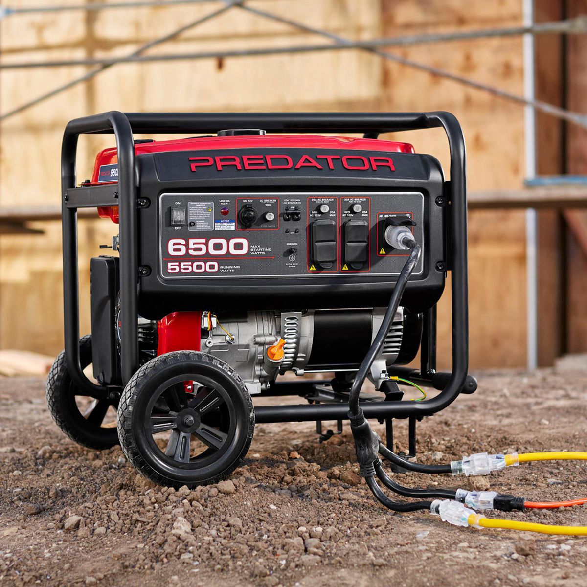 6500 Watt Gas-Powered Portable Generator G26002