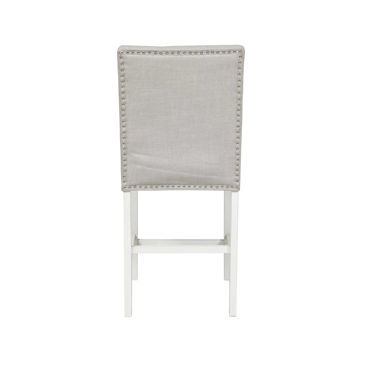 Grey Tufted Counter Chairs Set of 2 G739
