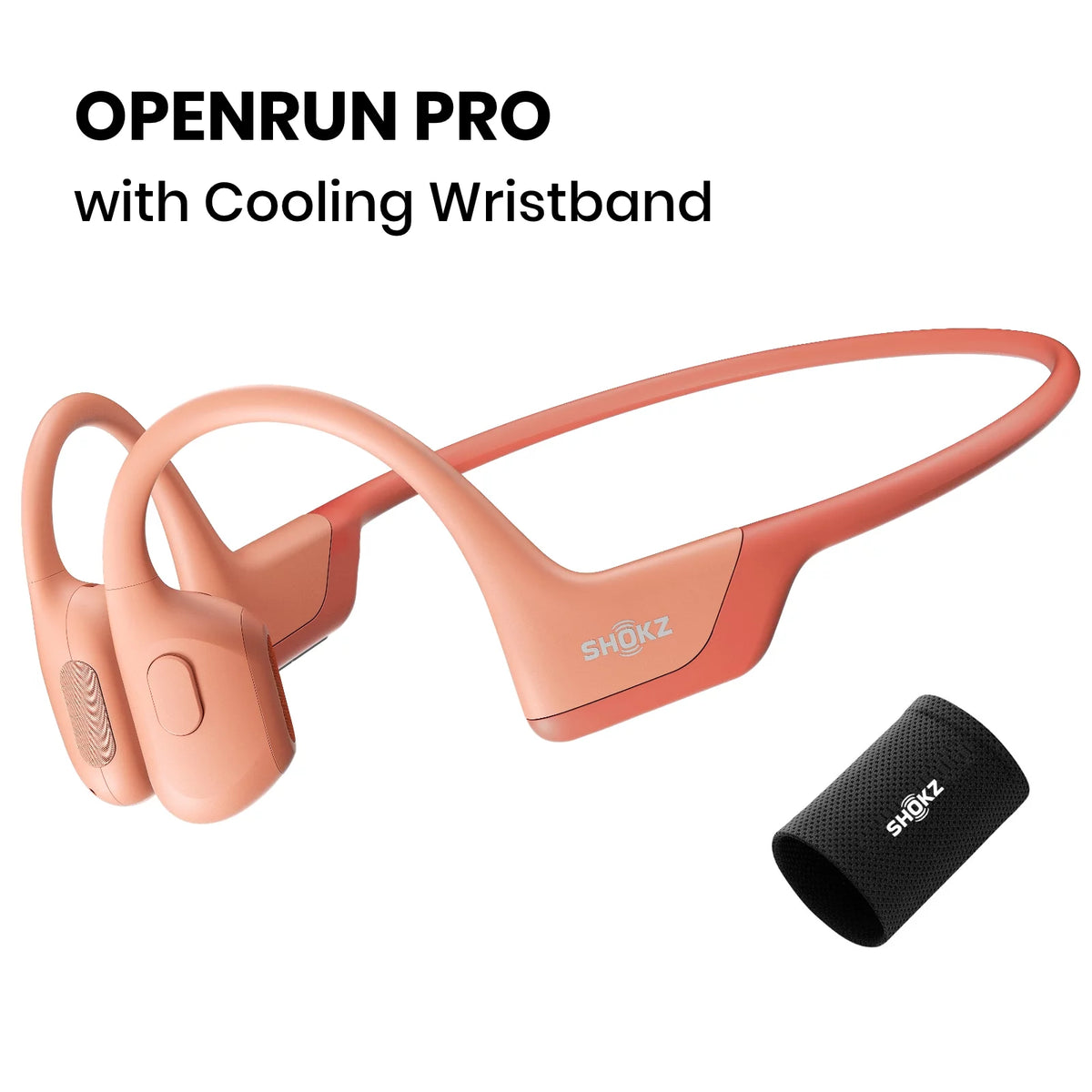 Black Bone Conduction Open Ear Bluetooth Headphones U90304