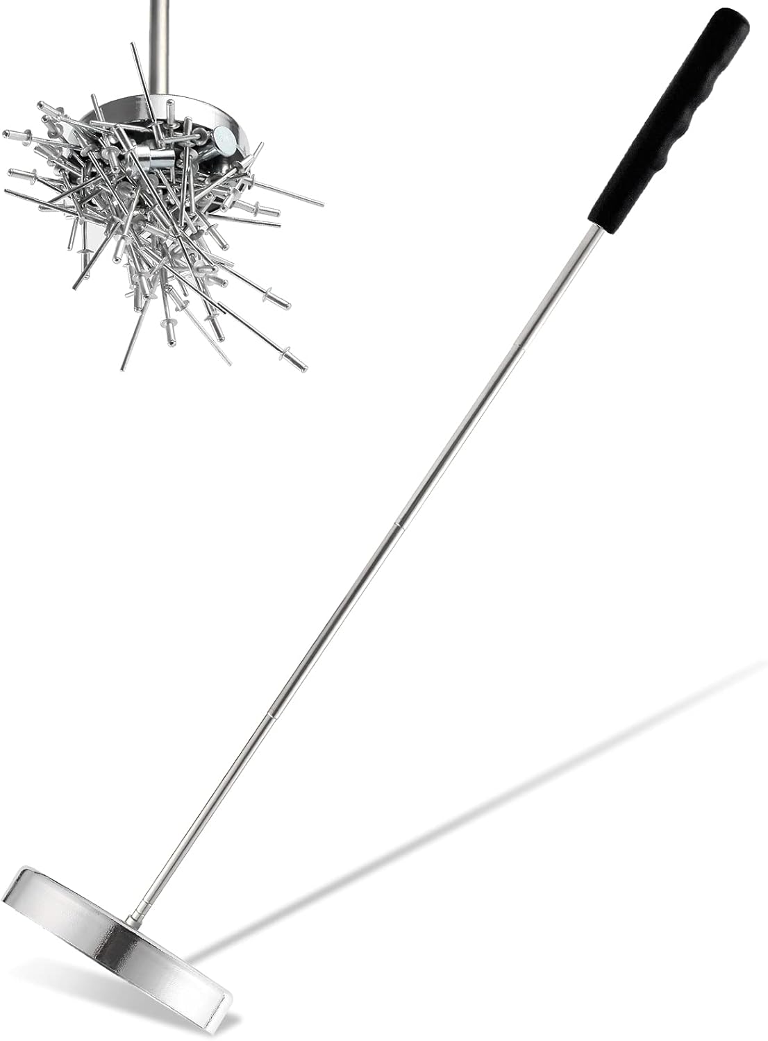 Telescoping Magnetic Sweeper Pickup Tool with 35LB Pull Capacity, Pack of 2 T1705