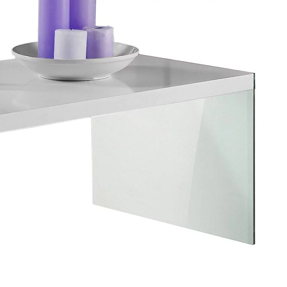 Contemporary Tempered Glass Coffee Table Q74792