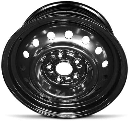 16 inch 5 Lug Black Steel Wheel D2178