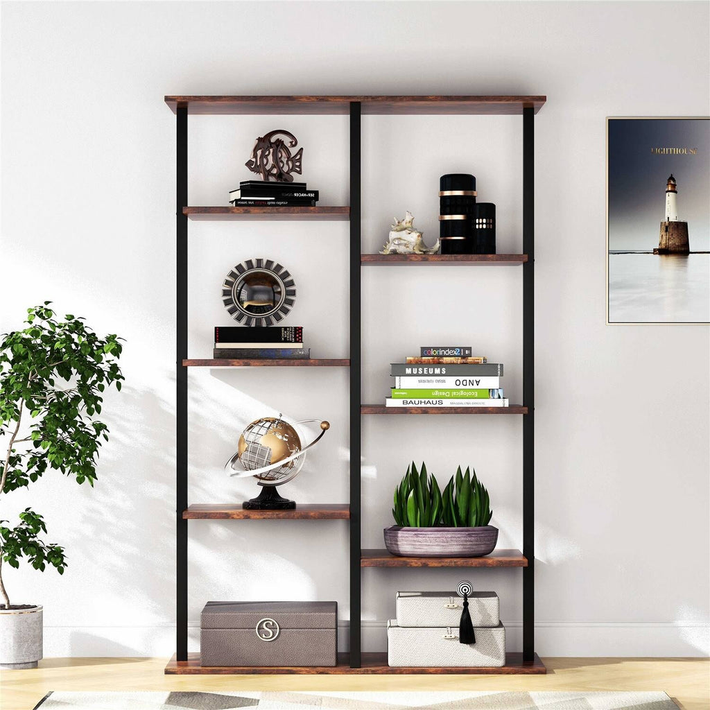 5-Tier Brown Bookcase J879007