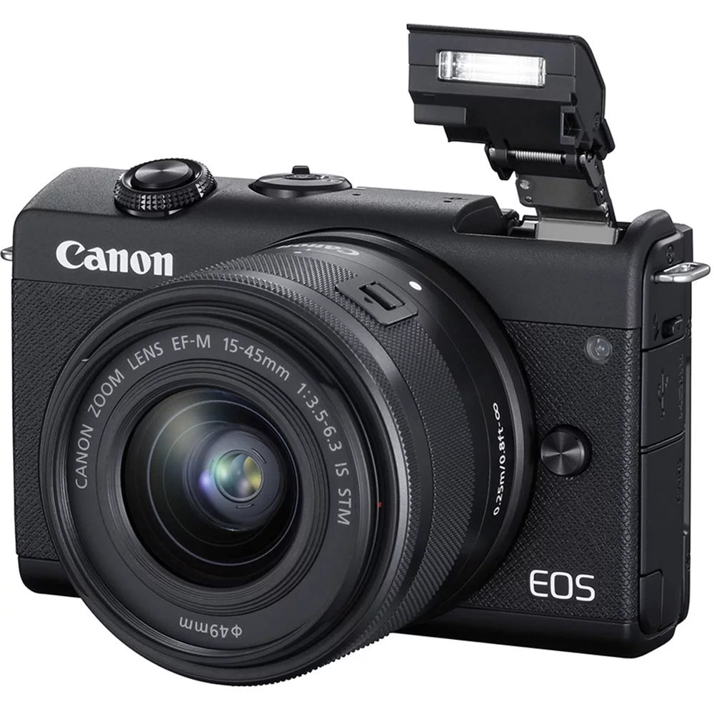 Mirrorless Digital Camera with 15-45mm Lens Black K176024