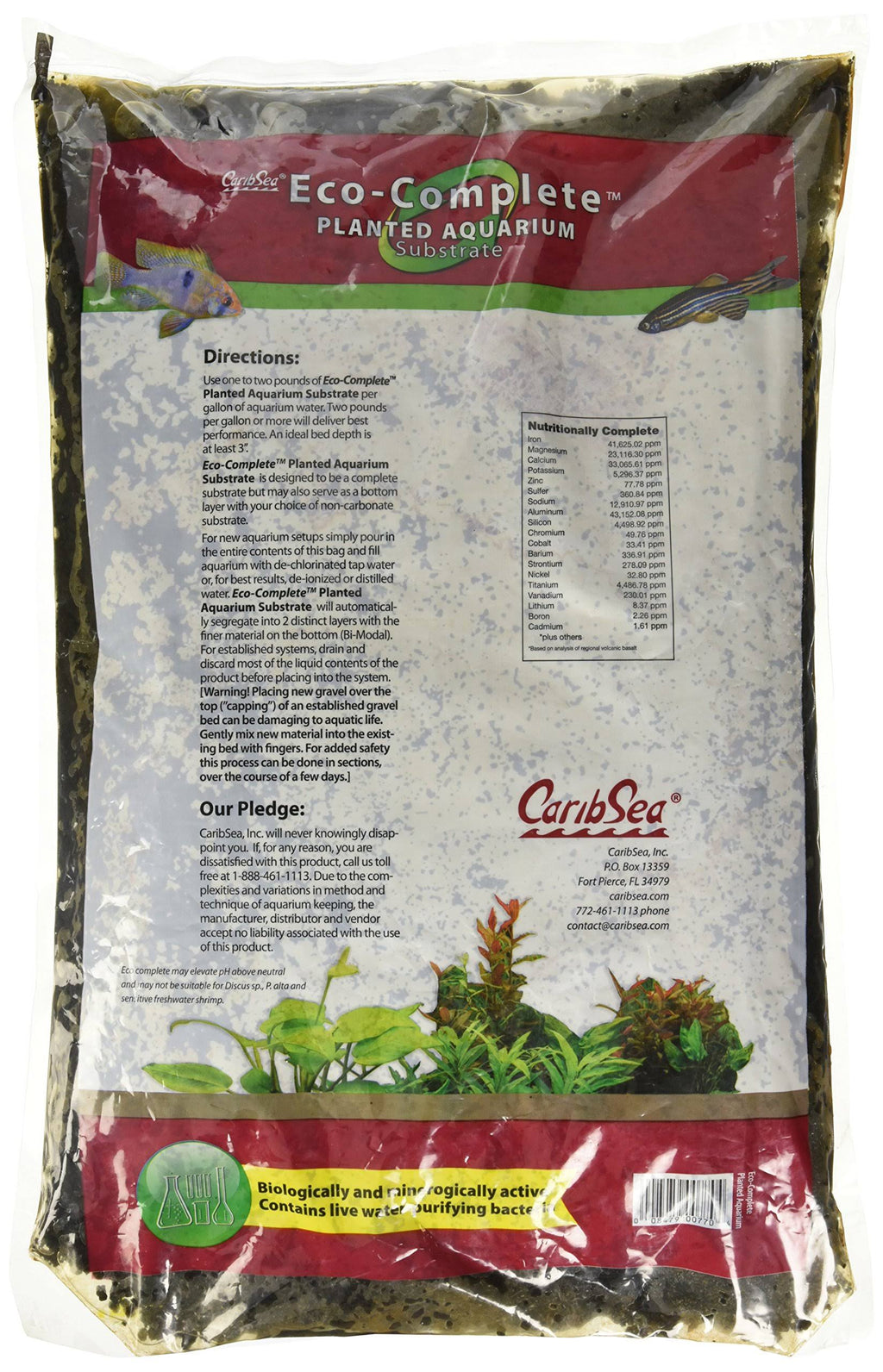 Black Aquarium Substrate 20 Pound D5382