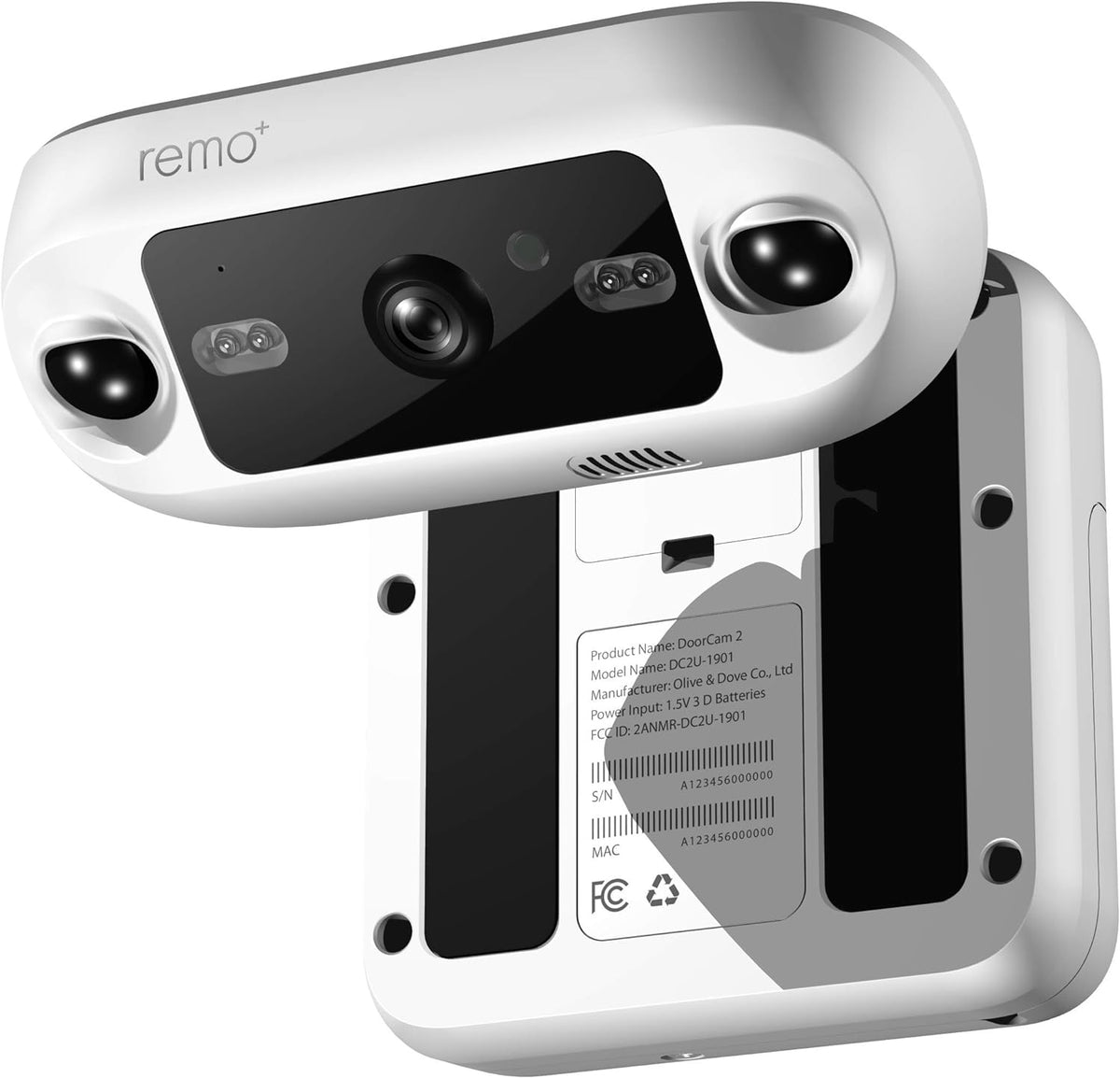 Wireless Over-The-Door Smart Security Camera with 1080p HD Video H563