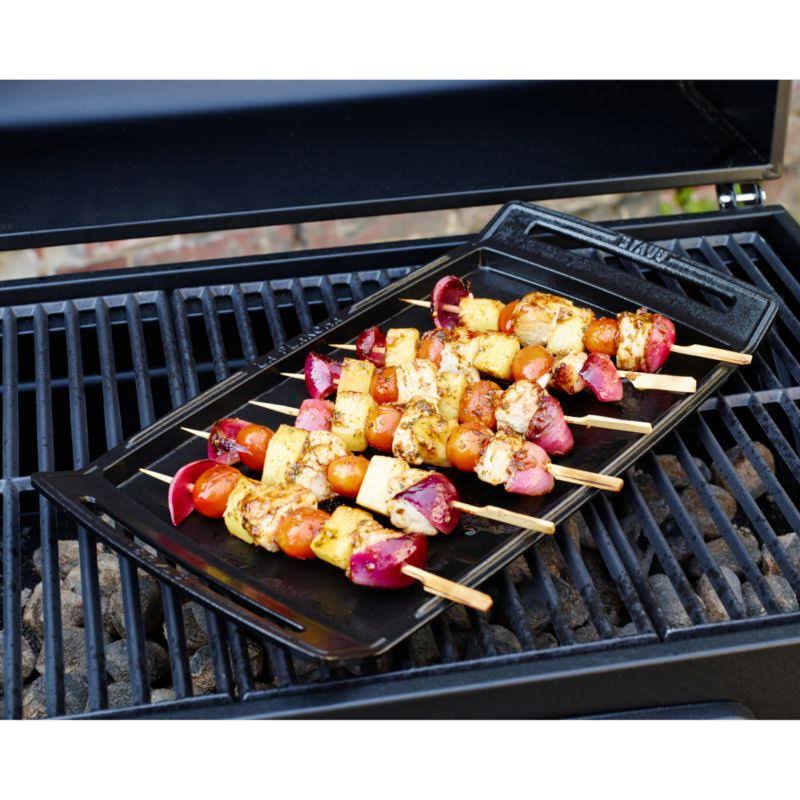 Cast Iron Double Burner Griddle B689313
