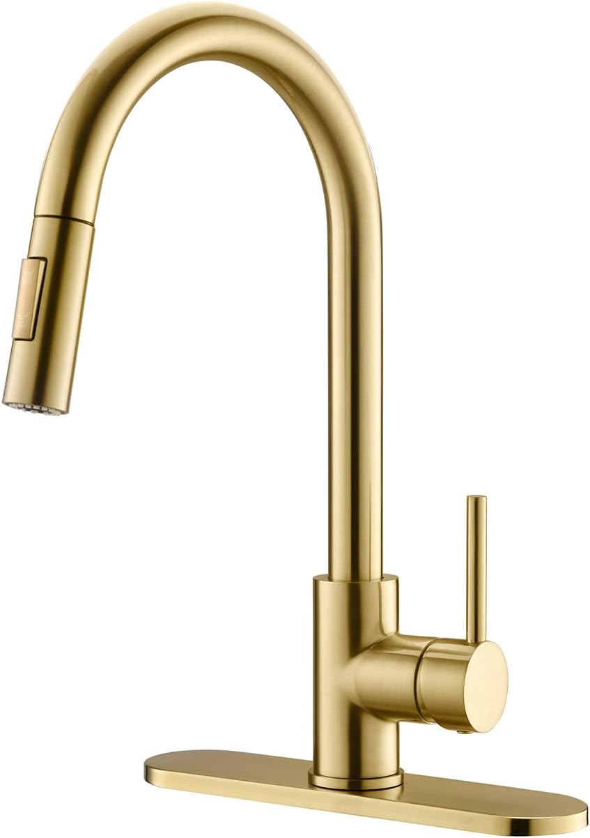Brass Kitchen Faucet D88215