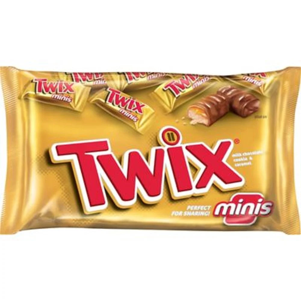 Caramel Chocolate Cookie Bar Candy Bag Pack of 48 I19643