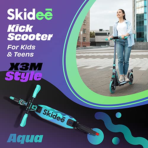 Adjustable Folding Adult Scooter with Large Wheels R788244