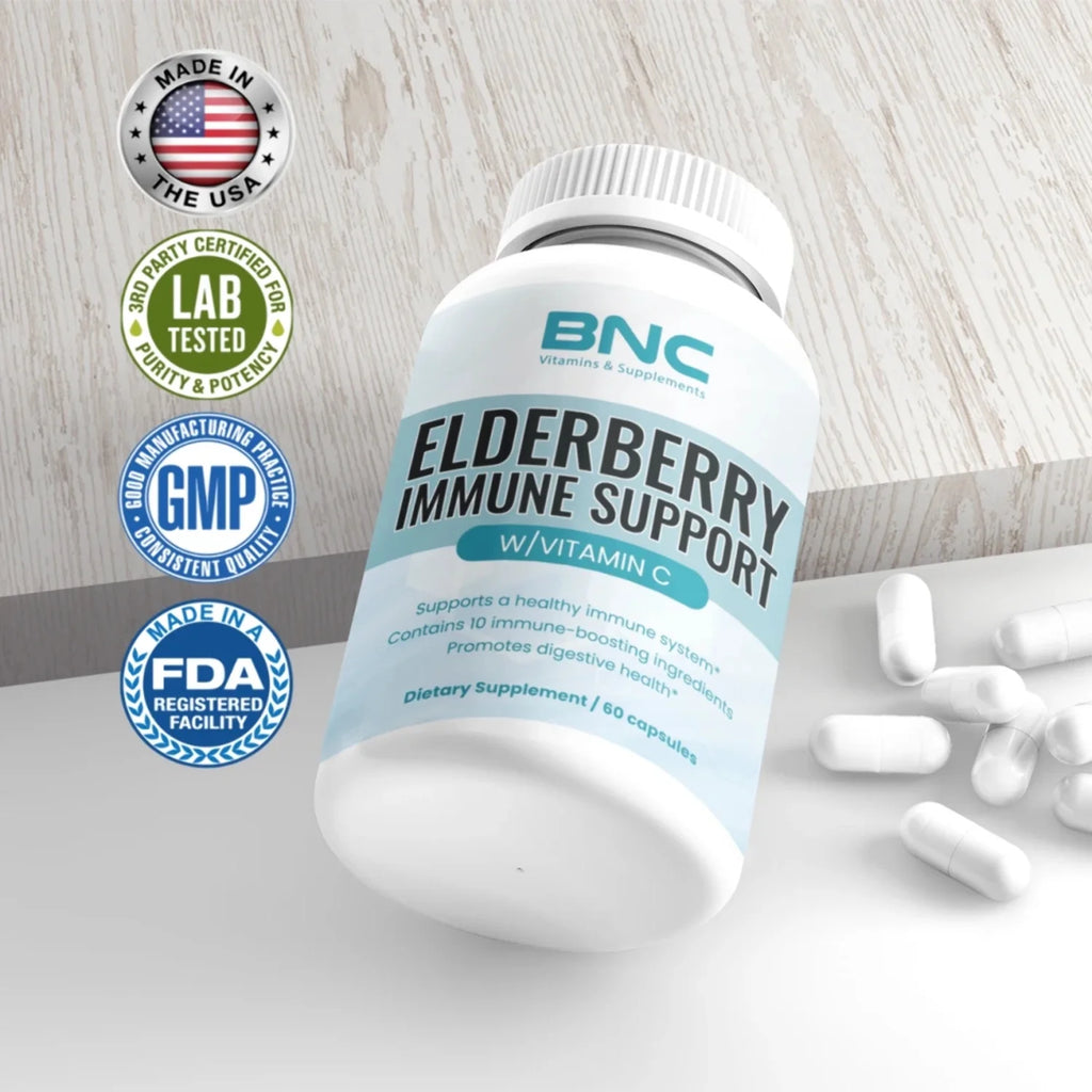 Elderberry Immune Support with Vitamin C J70944