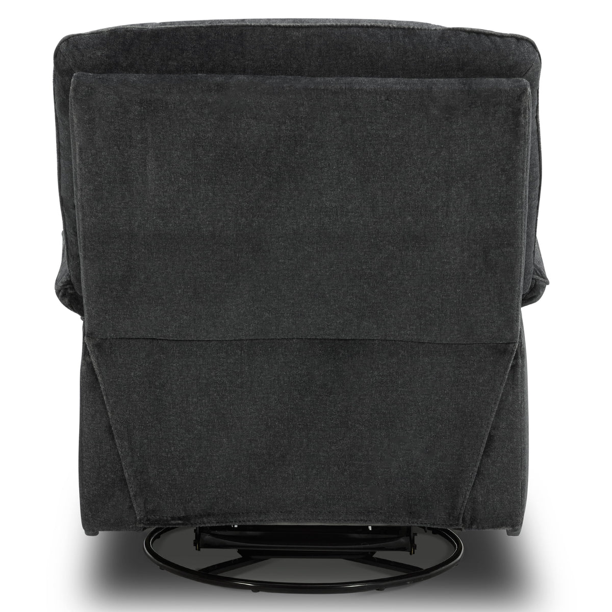 Dark Gray Swivel Glider Rocker Recliner I565055