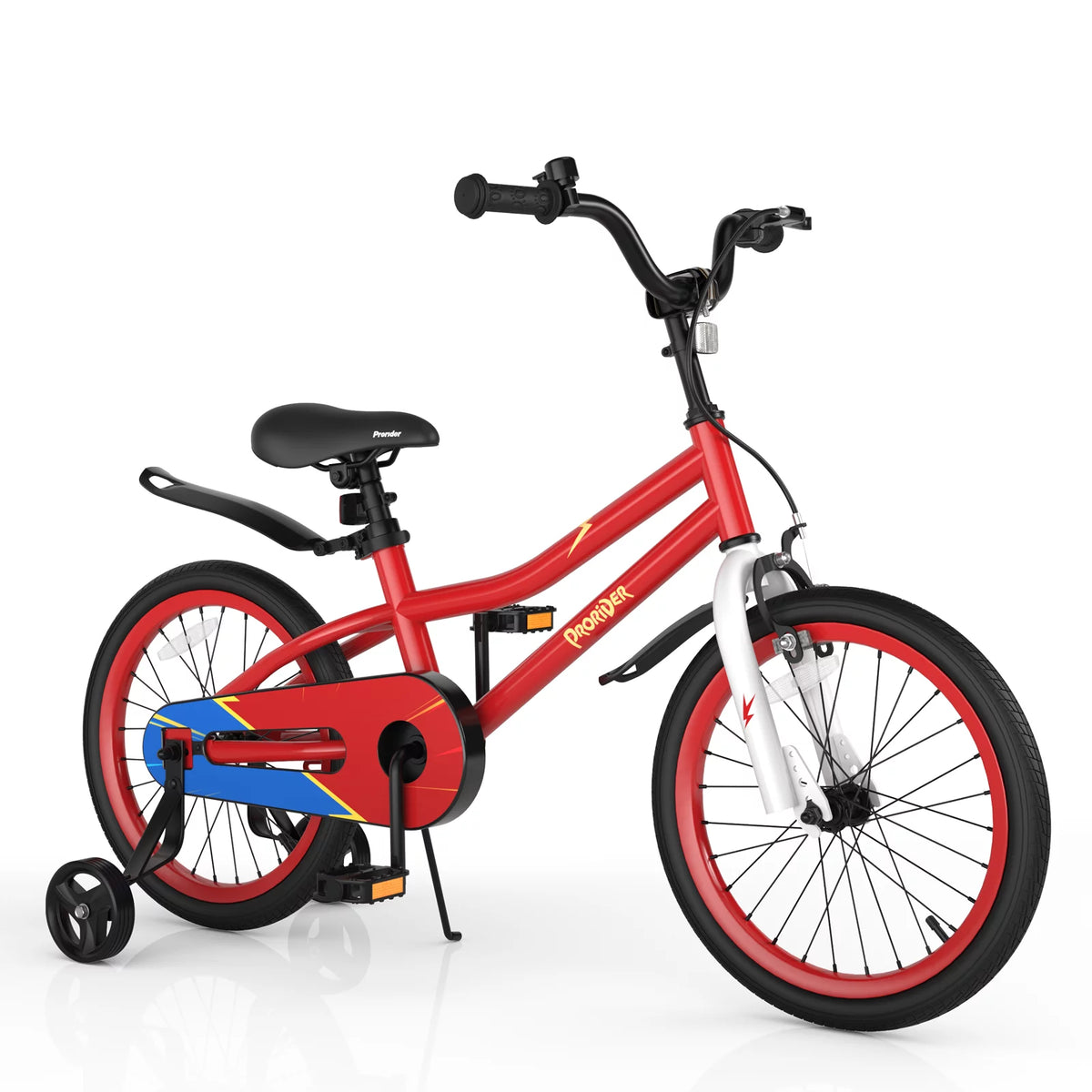 18 Kid's Bike with Training Wheels & Basket B1744