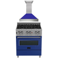 30 Dual Fuel Range and Range Hood Appliance Package G567