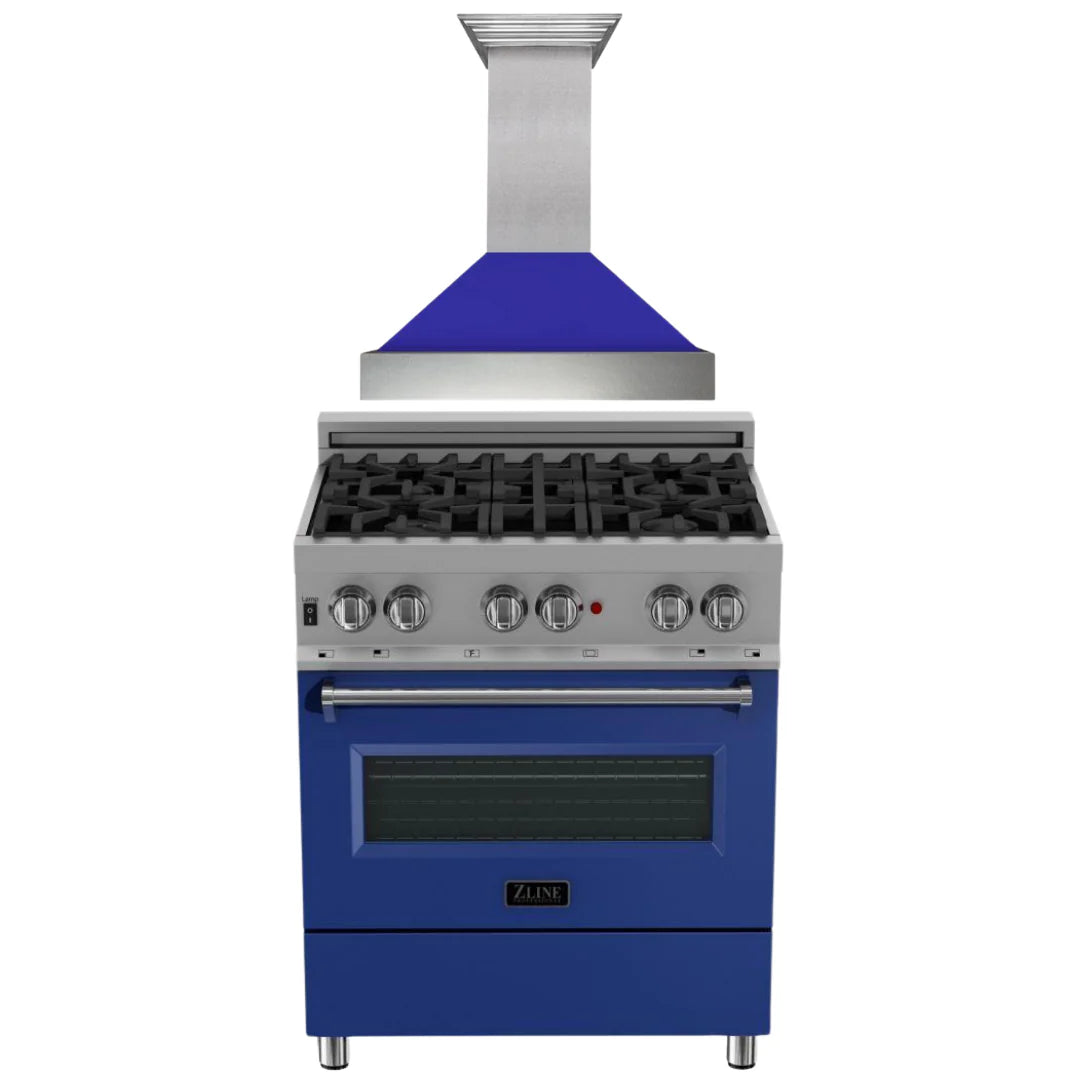 30 Dual Fuel Range and Range Hood Appliance Package G567