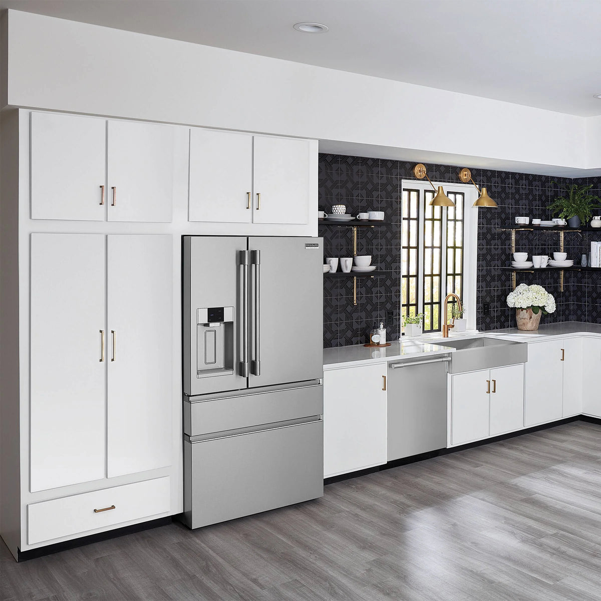 Stainless Steel French Door Refrigerator R454238