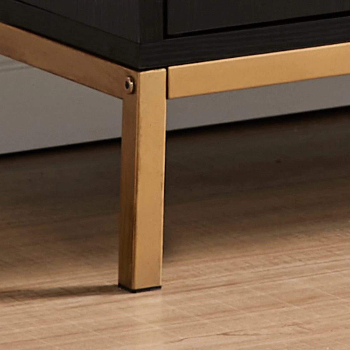 Wood Accent Cabinet Side Table P99359