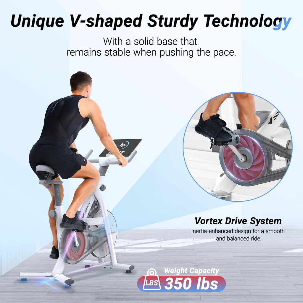 Stationary Exercise Bike Magnetic Bluetooth K91379