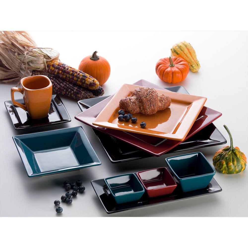 Rectangular Wide Rim Porcelain Platter - 12/Case Z272