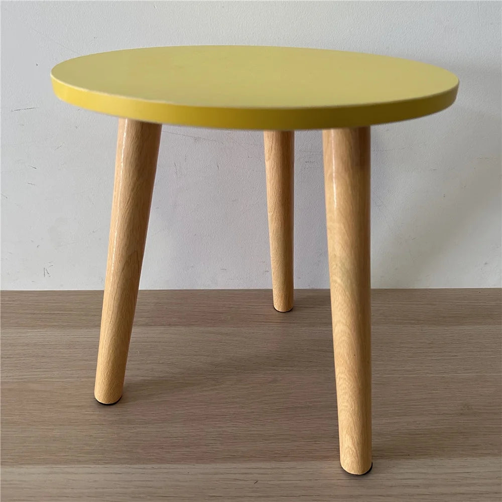 Yellow Modern Round Coffee Table J15151