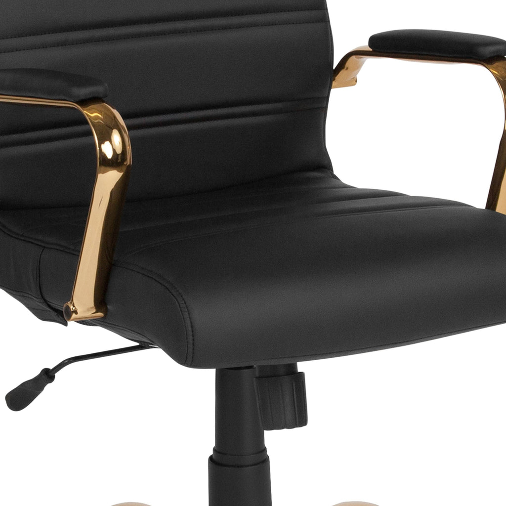High Back Bonded Leather Executive Swivel Chair G437661