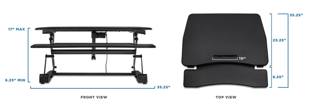 Electric Standing Desk Converter with USB Port H52173
