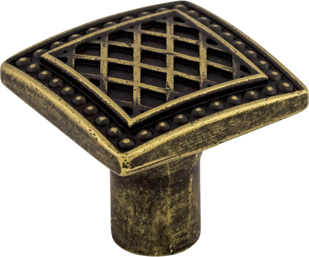 Polished Square Knob Y181