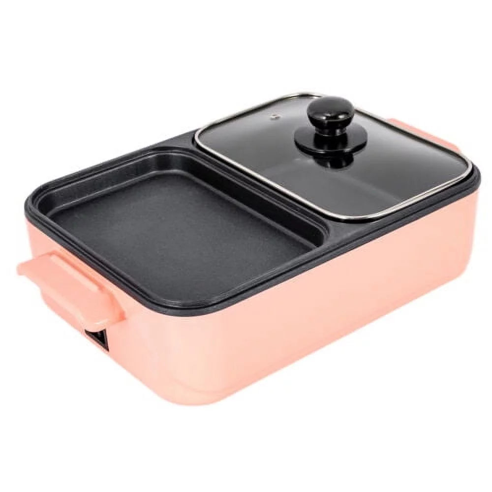 1500W 2in1 Non-Stick Electric Hot Pot and Grill U441633