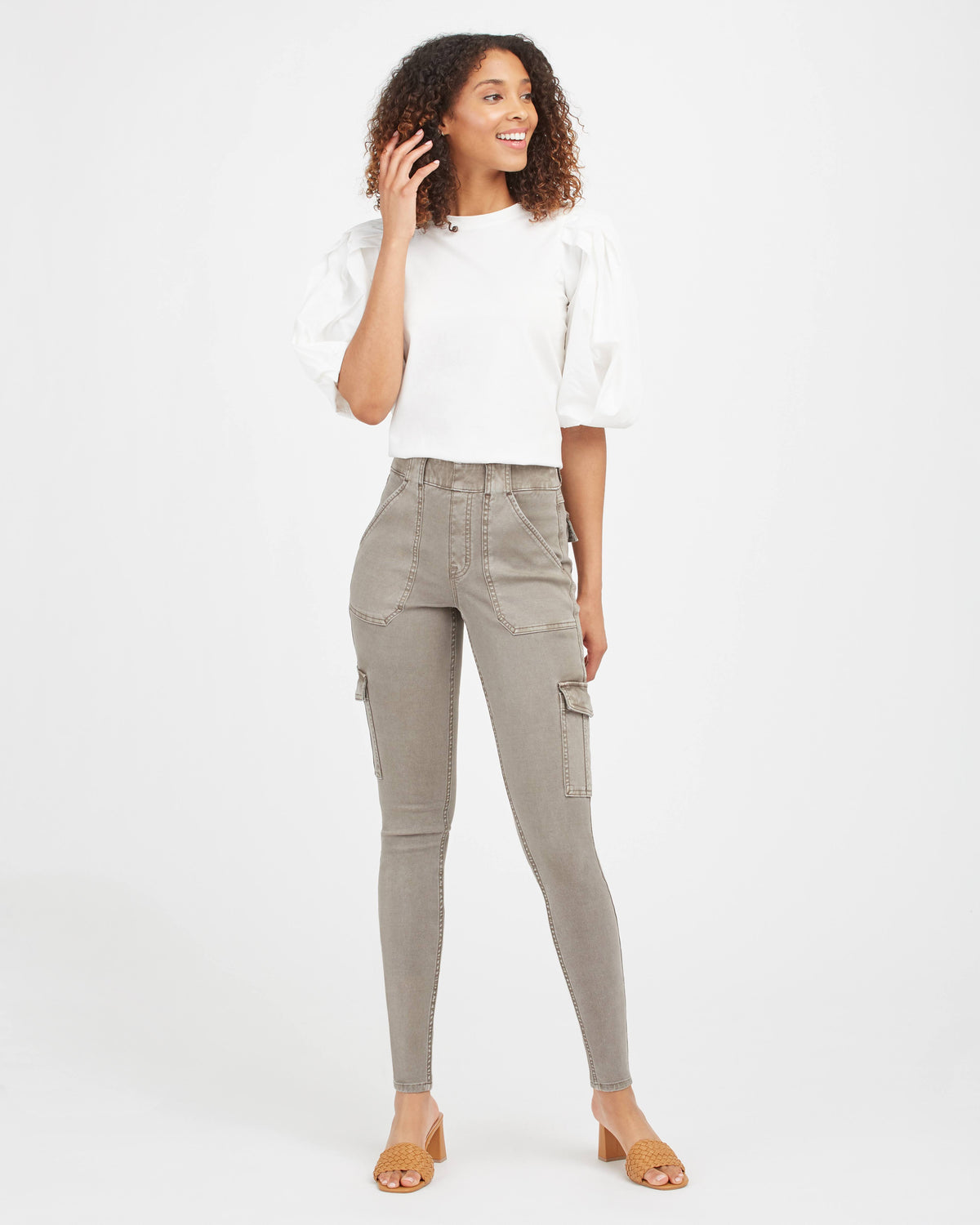 Stretch Twill Ankle Cargo Pant J790211