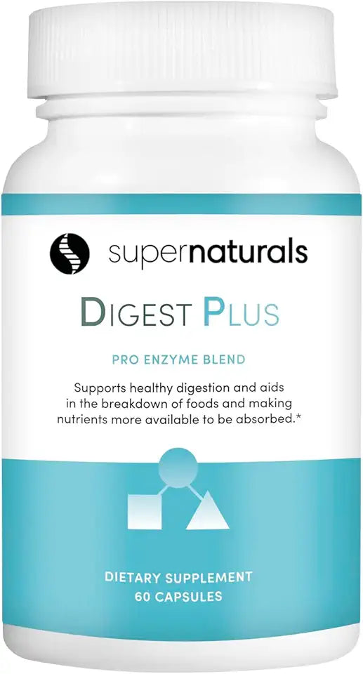 Digestive Enzymes Supplement 60 Caps W330033