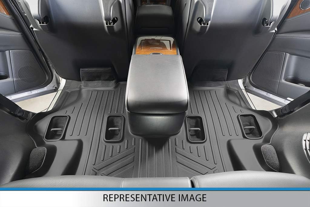 Black Cargo Liner Behind 2nd Row Floor Mats K5715