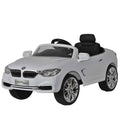 12V White Ride on Car G320226