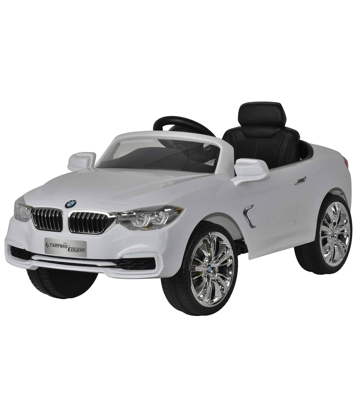 12V White Ride on Car G320226