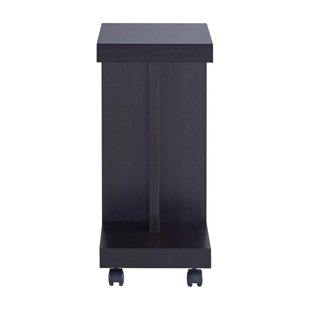 3-Piece Black Wood Coffee Table Set H277