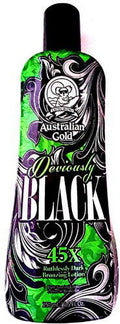 Black Dark Bronzer Indoor Tanning Bed Lotion J128