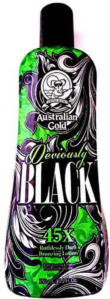 Black Dark Bronzer Indoor Tanning Bed Lotion J128