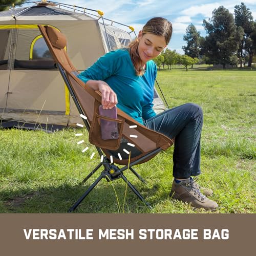 Portable Lightweight Multi-Angle Adjustable Camping Chair V300130