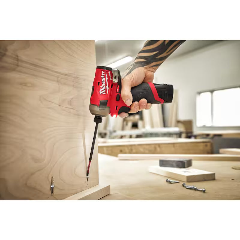 12V Brushless Cordless 4-in-1 Drill Driver & Impact Driver Combo Kit P887851