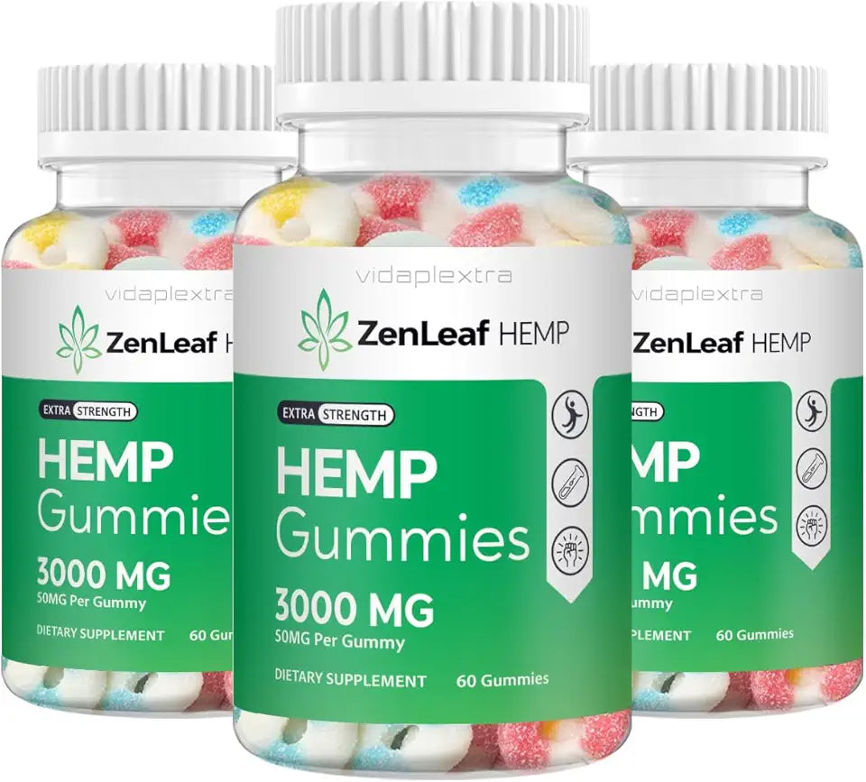 Hemp Gummies 3 Pack 180 Gummies T4782