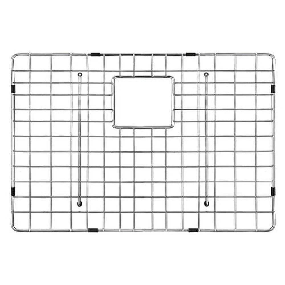 32 in. Single Bowl Kitchen Sink with Faucet in Polished Chrome U50242