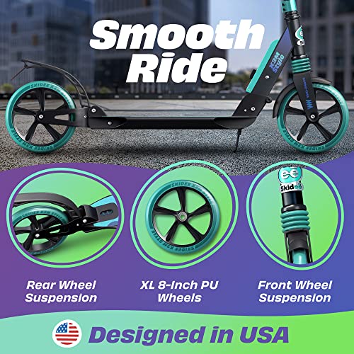 Adjustable Folding Adult Scooter with Large Wheels R788244