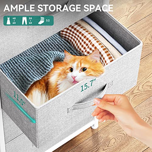 4 Drawer Fabric Storage Dresser M43288