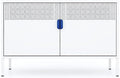 Metal Locker Cabinet with Mesh Door Adjustable Shelves L68238
