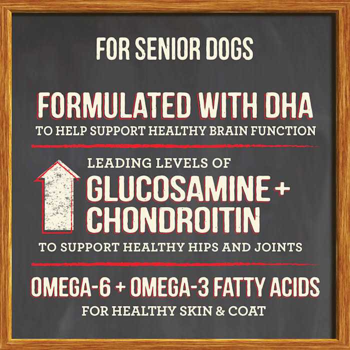 Senior Dry Dog Food B80064