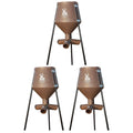 Gravity Fed Tripod Deer Feeder 3 Pack M245265