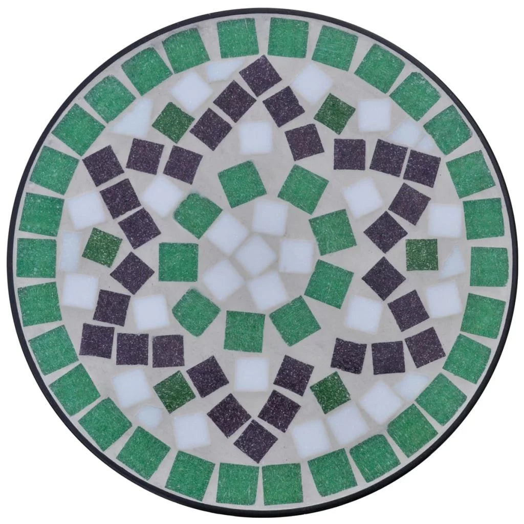Green White Side Table V322020