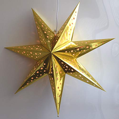 Paper Star Lantern Decoration 7-Point V57485