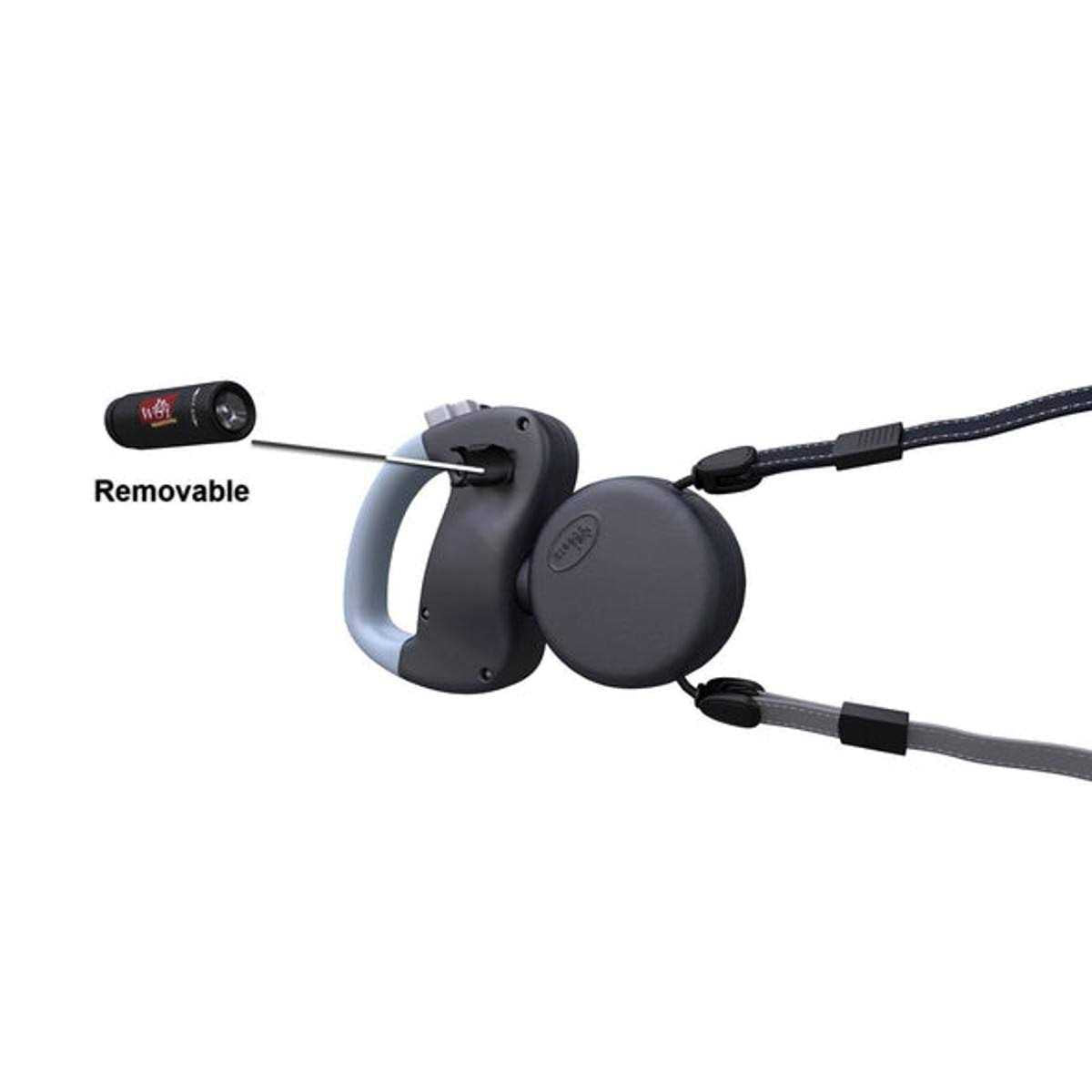 Retractable Leash with Light 360 Coupler G3443