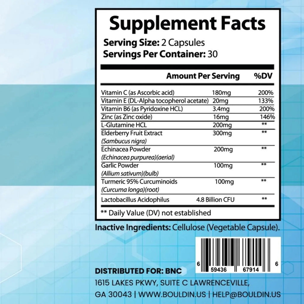 Elderberry Immune Support with Vitamin C J70944